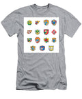 American Football Icon Shield Collection Set Aloysius Patrimonio T-Shirt