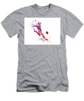 American Football Kicker NFL Player Kicking the Ball Colorful Jesp Art and Decor T-Shirt