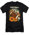 American Football Player Footballer Football Girl Crazy Squirrel T-Shirt