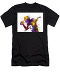 American Football Player Quarterback Passing Nova Print T-Shirt
