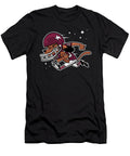 American Football Player Rugby Dog Rugby Helmet Gift Thomas Larch T-Shirt
