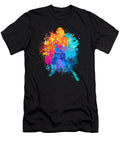 American Football Player Sports Moon T-Shirt