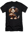 American Football Puppy Touchdown Quarterback Linebacker Dog Heidi Joyce T-Shirt