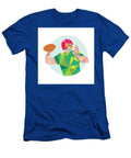 American Football Qb Throwing Ball Low Polygon Aloysius Patrimonio T-Shirt