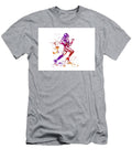 American Football Quarterback Running with Ball NFL Player Col Jesp Art and Decor T-Shirt