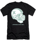 American Football Skull Helmet Cleats Gift Idea Justus Ratzke T-Shirt