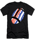 American Football USA Flag Rugby Ball Rugby Player Gift Thomas Larch T-Shirt