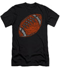 American Football Word Cloud Linemen Defense Tinh Tran Le Thanh T-Shirt