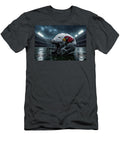 Arizona Cardinals Helmet in Rainy Stadium Kevin Walker and Pixel Reverie T-Shirt