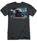 Arizona Cardinals Helmet in Stadium Kevin Walker and Pixel Reverie T-Shirt