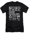 Assistant Volleyball Coach Multitasking Job Title Gift Item Shi Hu Kang T-Shirt