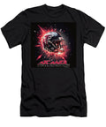 Atlanta Falcons Helmet Explosion Kevin Walker and Pixel Reverie T-Shirt
