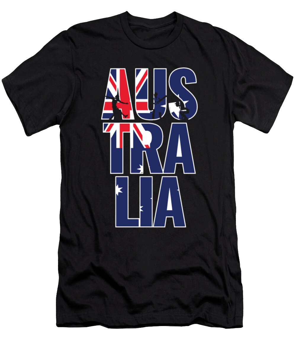Australia Cricket Kit Gifts Tinh Tran Le Thanh T-Shirt