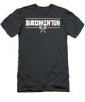 Badminton for Men Women Kids Team Paddle Player Pickleball Crazy Squirrel T-Shirt