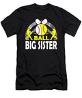 Ball Big Sister Baseball Softball Dhbubble T-Shirt