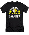 Ball Grandpa Baseball Softball Dhbubble T-Shirt