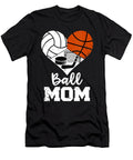 Ball Mom Funny Volleyball Basketball Hockey Player Mom Dh Bubble T-Shirt