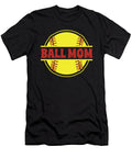 Ball Mom Mother Batter Catcher Pitcher Softball Mom Crazy Squirrel T-Shirt