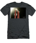 Ball Striking Illuminated Cricket Wickets Allan Swart T-Shirt