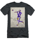 Baltimore Ravens Quarterback Football Player Paint Splatters Abstract Portrait Design Turnpike T-Shirt