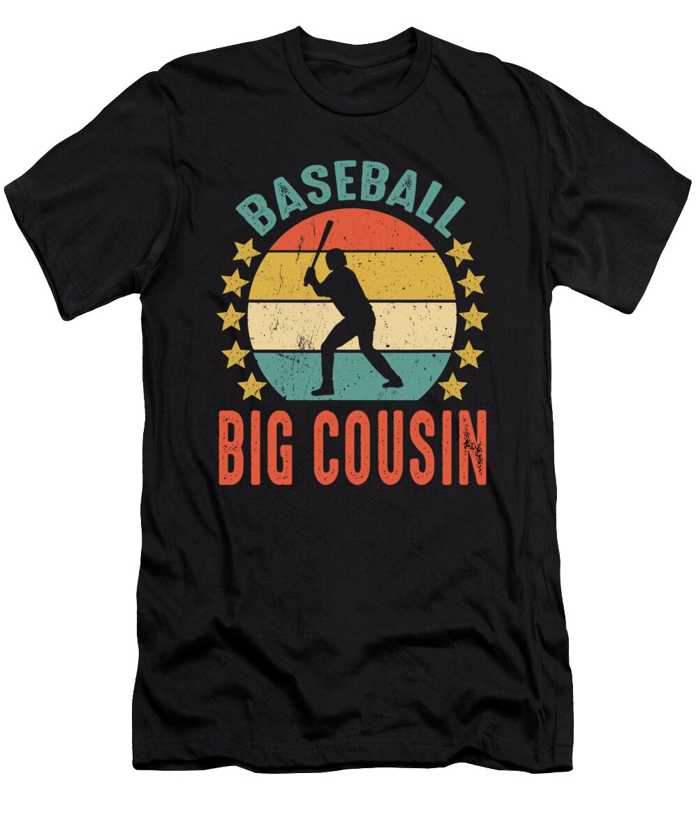 Baseball Big Cousin Fathers Day Dhbubble T-Shirt