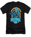 Baseball Dad Pitcher Softball Players Baseball Bat Hitters Baseballer Gift Thomas Larch T-Shirt
