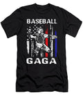Baseball Gaga Happy Fathers Day USA Flag Dhbubble T-Shirt