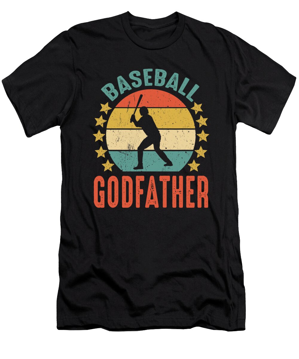 Baseball Godfather Fathers Day Dhbubble T-Shirt