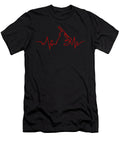 Baseball Heartbeat Design Cool Gift for Sport Lovers Art Frikiland T-Shirt