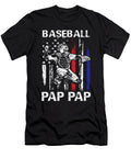 Baseball Pap Pap Happy Fathers Day USA Flag Dhbubble T-Shirt