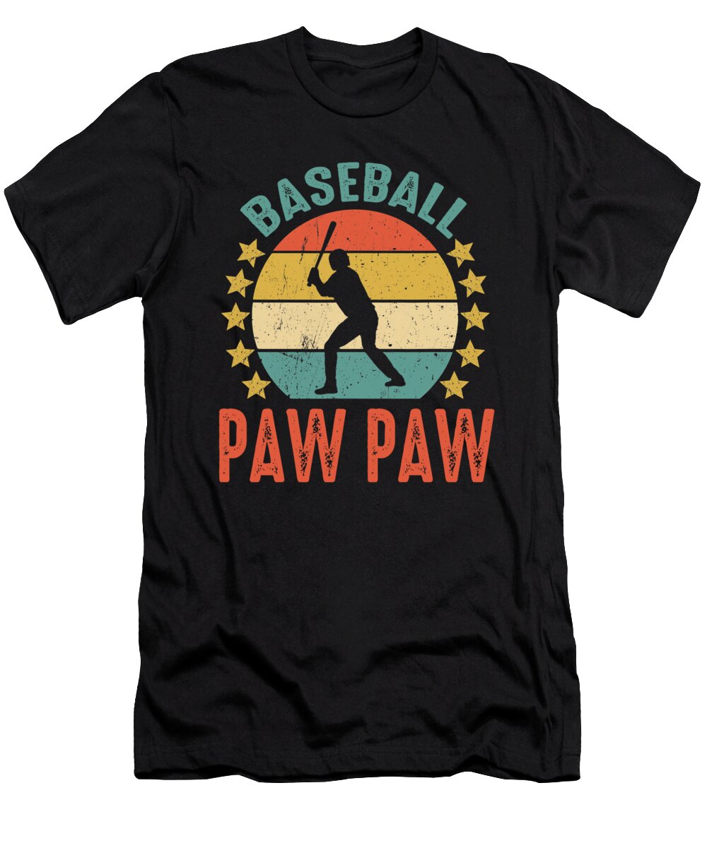 Baseball Paw Paw Fathers Day Dhbubble T-Shirt