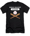 Baseball Pitcher Pitch Baseball Bat Wood Gift Idea Justus Ratzke T-Shirt