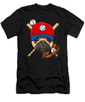 Baseball Player Coach Pug Dog Lover Pug Mom Catcher Pitcher Dhbubble T-Shirt
