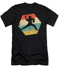 Baseball Player Retro Distressed Hexagon Pitcher Kevin Garbes T-Shirt