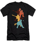 Baseball Retro Vintage Catcher Pitcher Batter Boys Maximus Designs T-Shirt