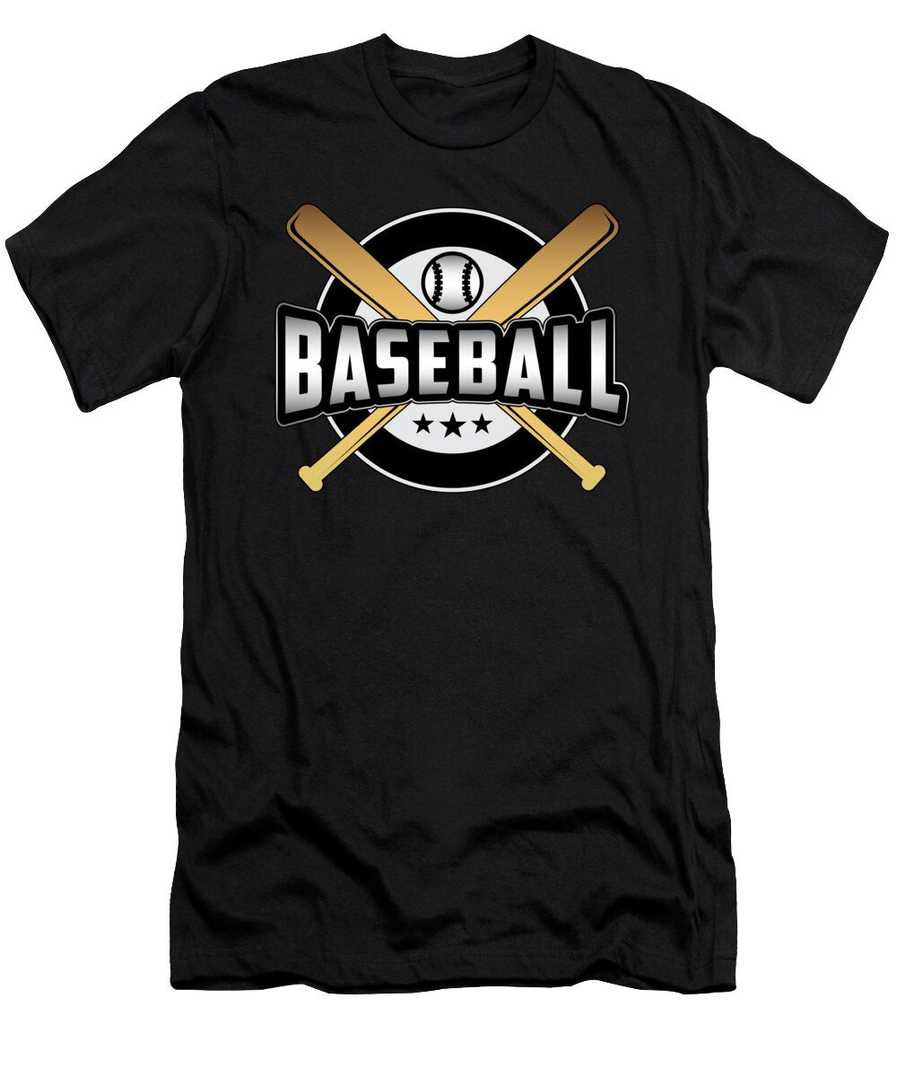 Baseball Sports Catcher Bat Pitcher Funny Gift Tshirtconcepts Marvin Poppe T-Shirt