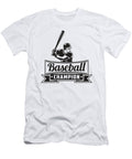 Baseball Sports Pitcher Catcher Funny Gift Idea Tshirtconcepts Marvin Poppe T-Shirt