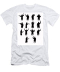 Basketball Call Silhouettes Karen Foley T-Shirt