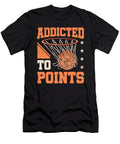 Basketball Player Addicted to Points Baskeball Colorfulsnow T-Shirt