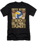 Beach Volleyball Coffee Volleyballer Coffee Lover Tshirtconcepts Marvin Poppe T-Shirt