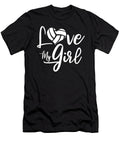 Beach Volleyball Heart Vball Love My Girl Crazy Squirrel T-Shirt