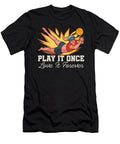 Beach Volleyball Play It Once Love Volleyball Set Tshirtconcepts Marvin Poppe T-Shirt