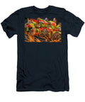 Beef Skewers with Peppers on a Flaming Barbecue Brian Enright T-Shirt