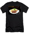 Beef Steak with Chips and Sauce Barber Lisa T-Shirt