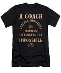 Best Coach Appreciation Gifts Teach Motivates Inspires Thomas Larch T-Shirt