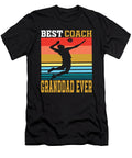 Best Coach Granddad Ever Volleyball Vintage Dhbubble T-Shirt