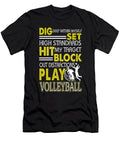 Block Out Distrations Play Volleyball Tinh Tran Le Thanh T-Shirt