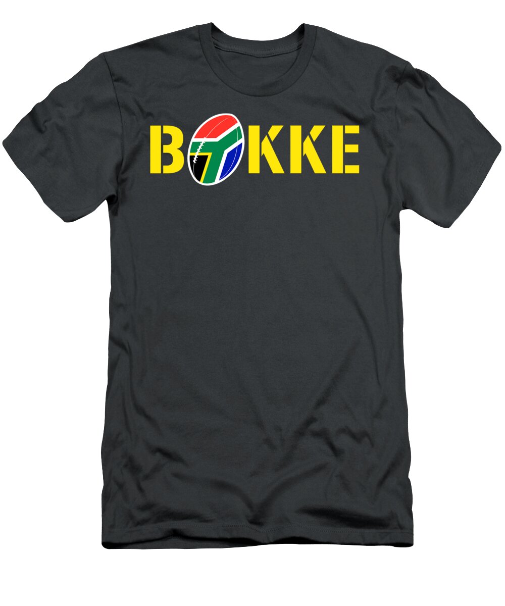 Bokke South Africa Rugby Springboks Fan Haylij Emera T-Shirt