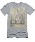 Bos Met Berkebomen Art Alphonse Stengelin French T-Shirt