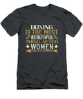 Boxing Is the Most Beautiful Thing After Women 01 Celestial Images T-Shirt